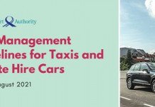 LTA Update – Private Hire and Taxi guidelines from 10 August 2021