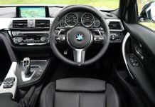 What is GrabCar Premium Interior of a Luxury Car